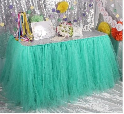 Transform Your Party with Our Stunning Tulle Tablecloth