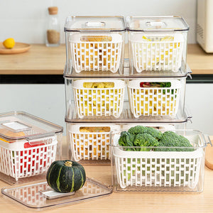 Maximize Your Kitchen Space with the Refrigerator Special Freezer With Lid Storage Box
