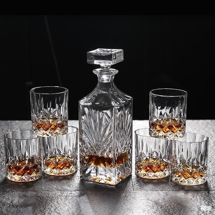 Elevate Your Whiskey Experience with Our Crystal Whiskey Glass Set