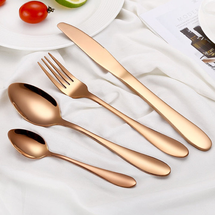 Discover the Ultimate Four-Piece Portable Cutlery Set