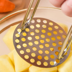Discover the Ultimate Kitchen Companion: The Stainless Steel Potato Press