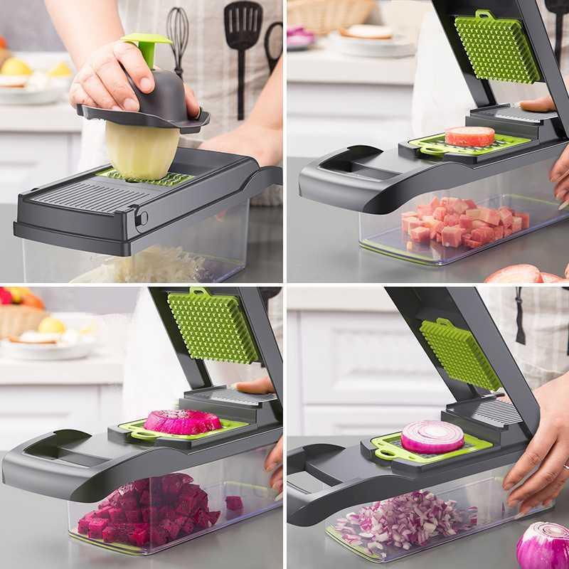 Household Kitchen Gadgets Vegetable Silk Cutter