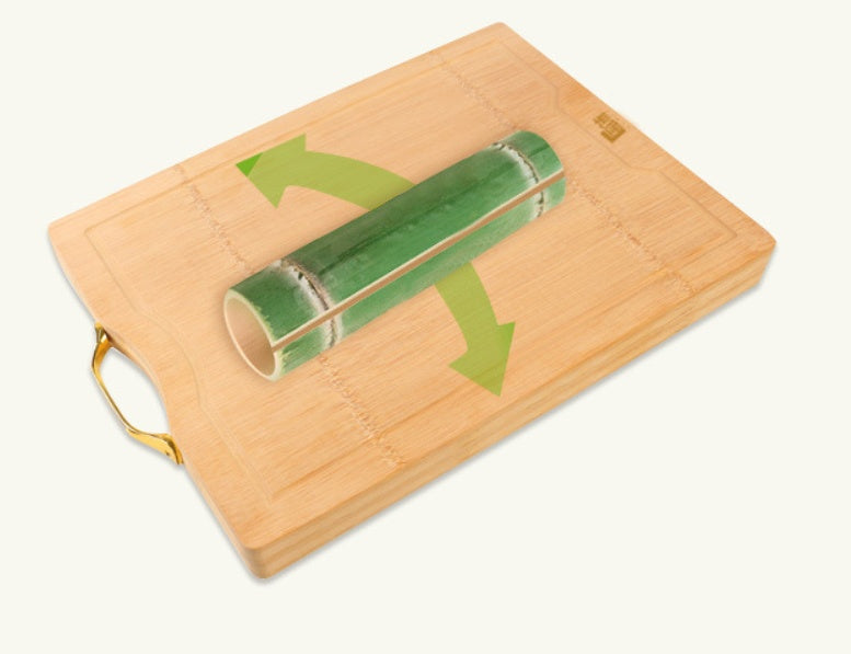 Whole bamboo carbonization process cutting board