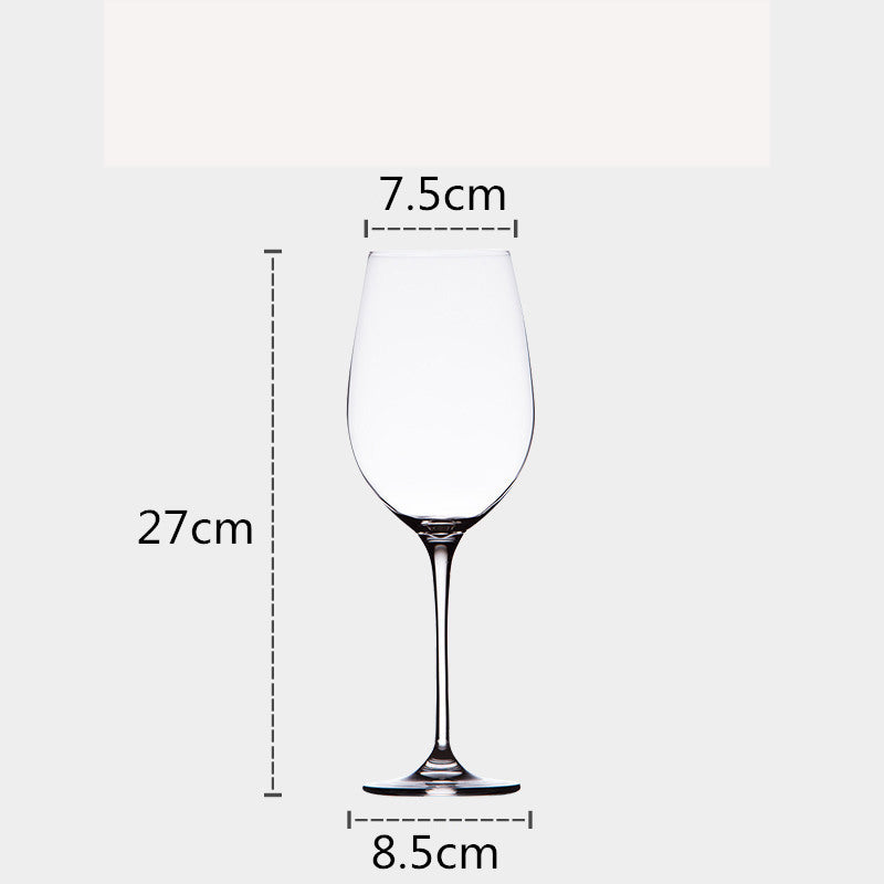 One-piece Crystal Red Wine Glass