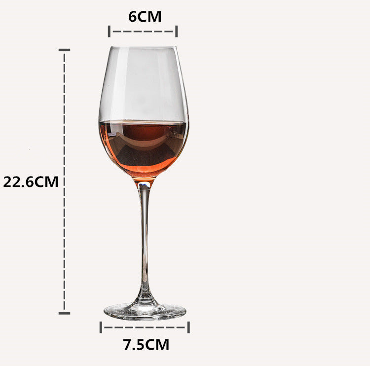 One-piece Crystal Red Wine Glass