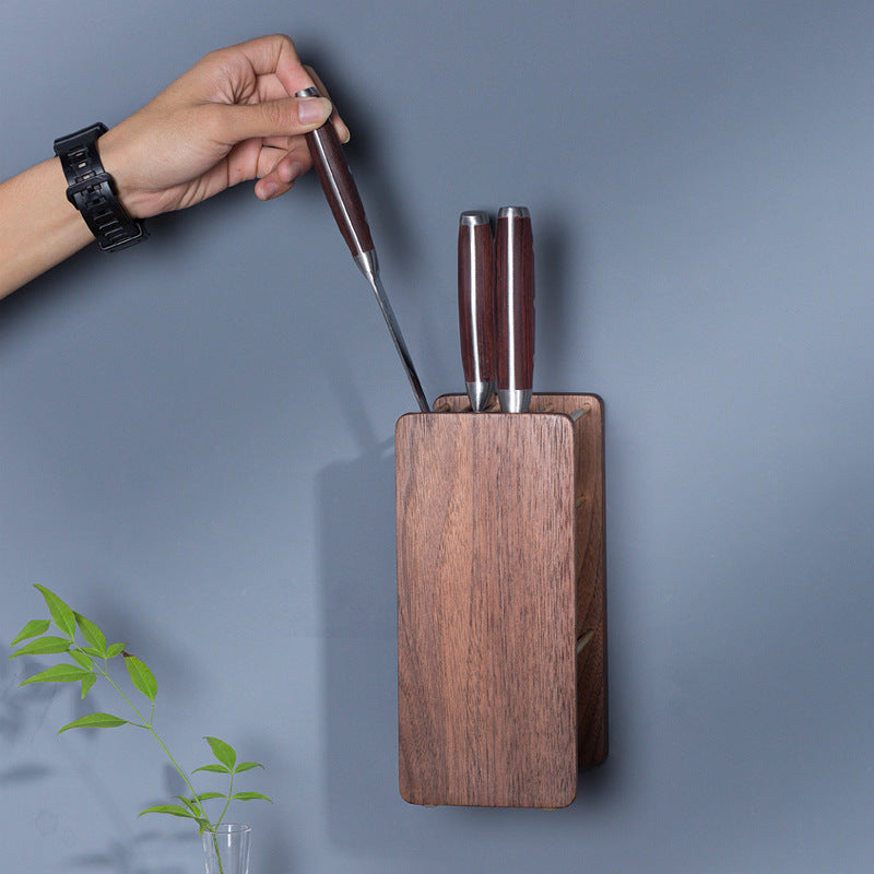 Kitchen Knife  Wall-Mounted Vertical Rack