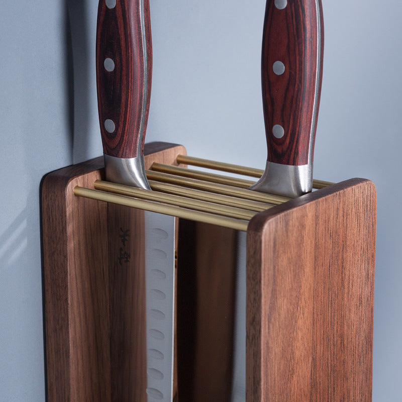 Kitchen Knife  Wall-Mounted Vertical Rack
