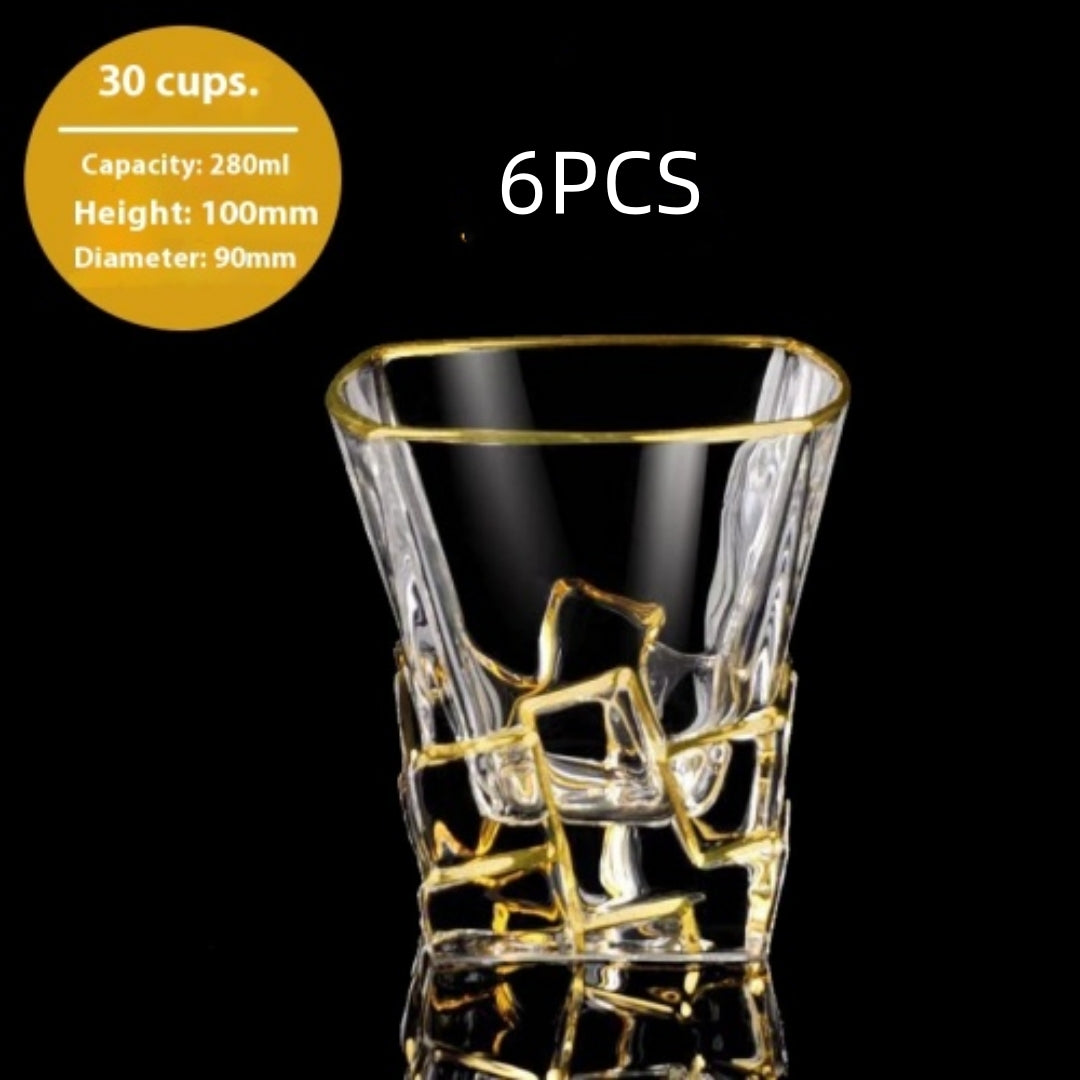 Household Handmade Crystal Wine Glass