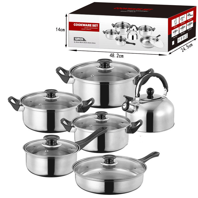 Stainless Steel Milk Pot With Kettle