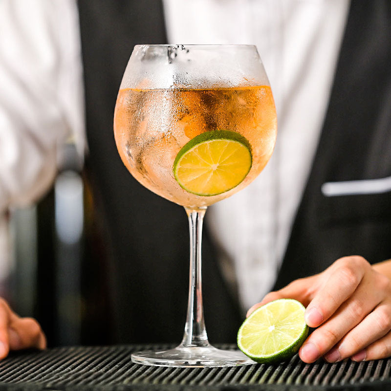 Crystal cocktail glass