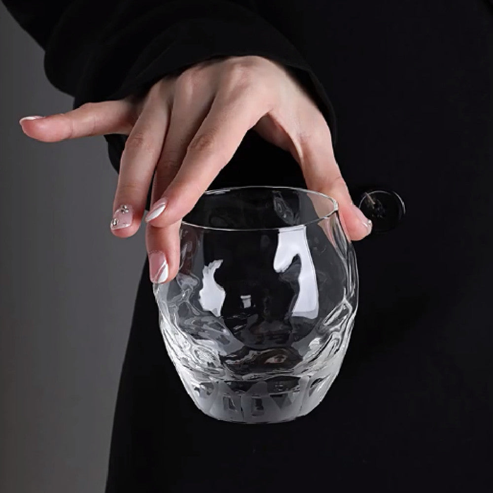 Crystal Hand Carved Whisky Glass