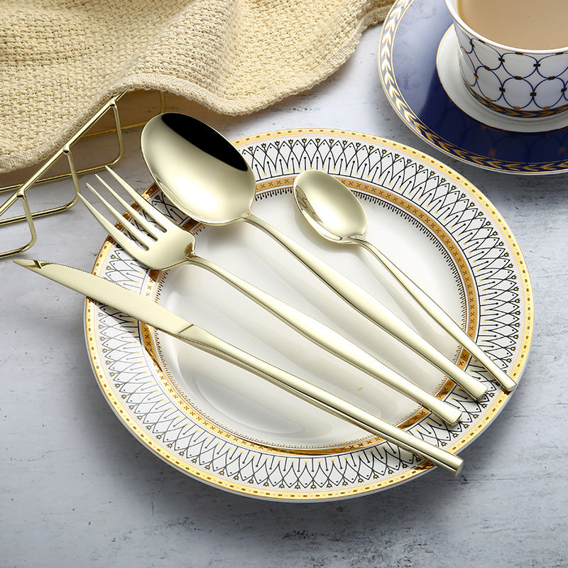 304 stainless steel cutlery western food set