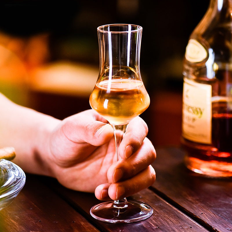 Crystal whiskey tasting glass