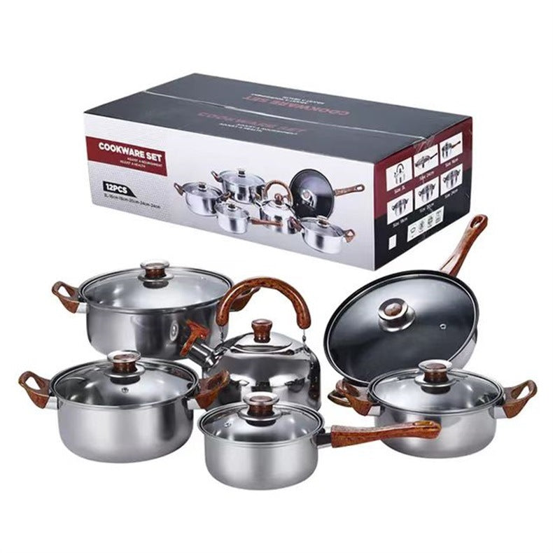 Stainless Steel Milk Pot With Kettle