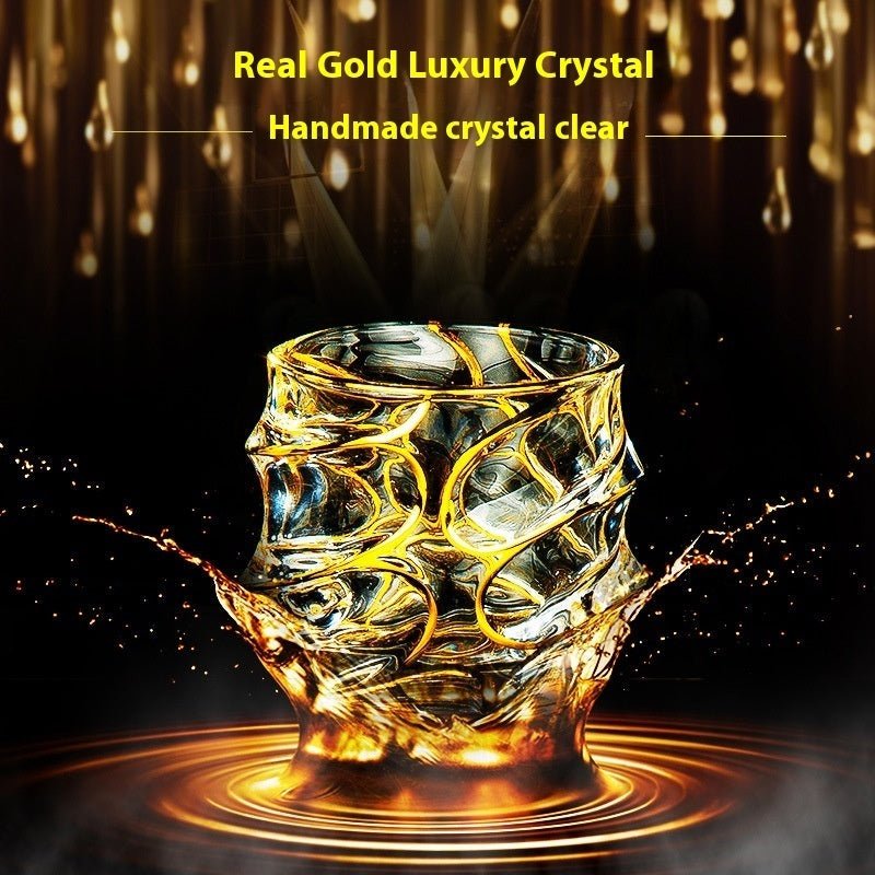 Household Handmade Crystal Wine Glass
