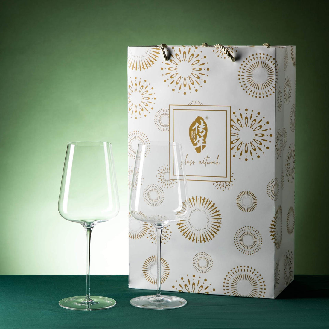 Crystal Wine Glass Gift Set