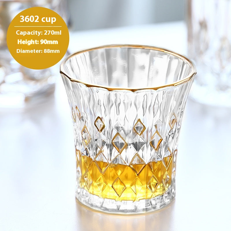 Household Handmade Crystal Wine Glass