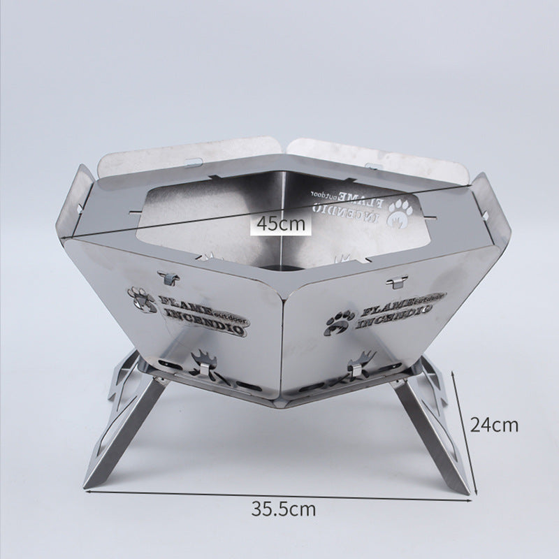 Outdoor Camping Charcoal Barbecue Grill