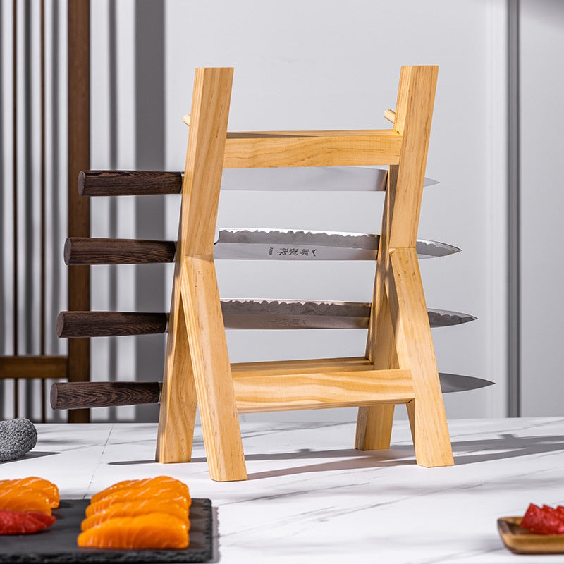 Kitchen Solid Wood Knife Holder