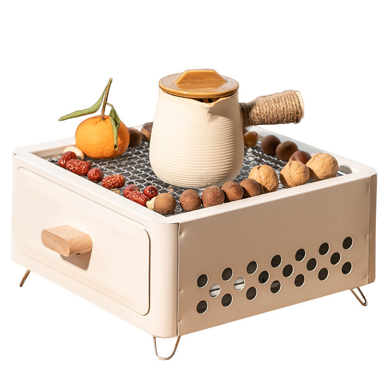 Square Charcoal Barbecue Grill