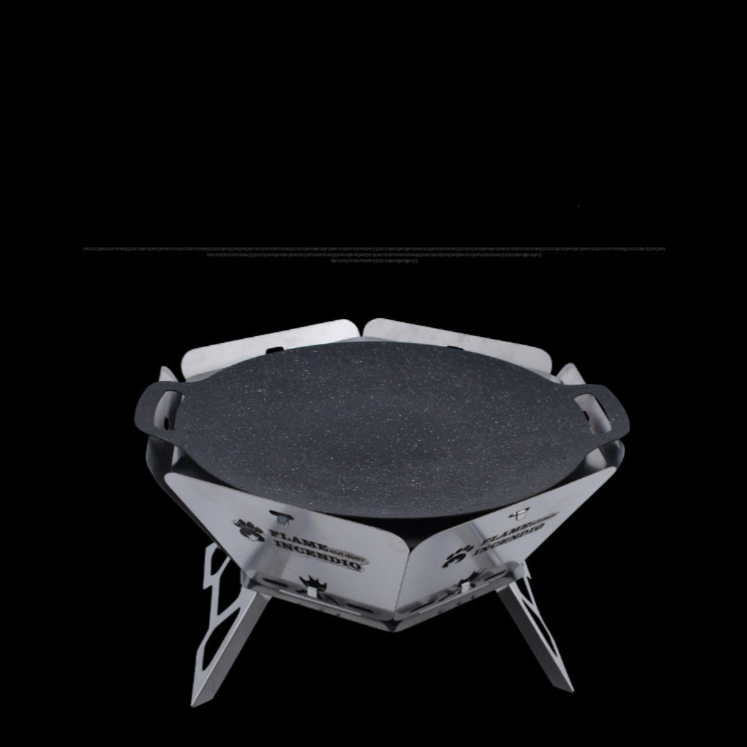 Outdoor Camping Charcoal Barbecue Grill