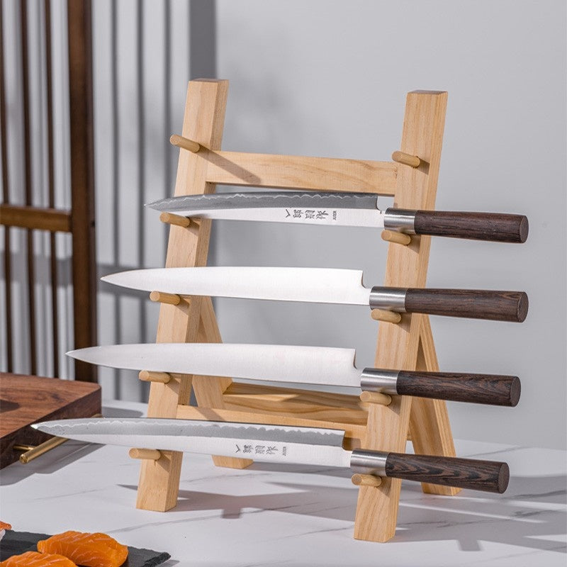 Kitchen Solid Wood Knife Holder
