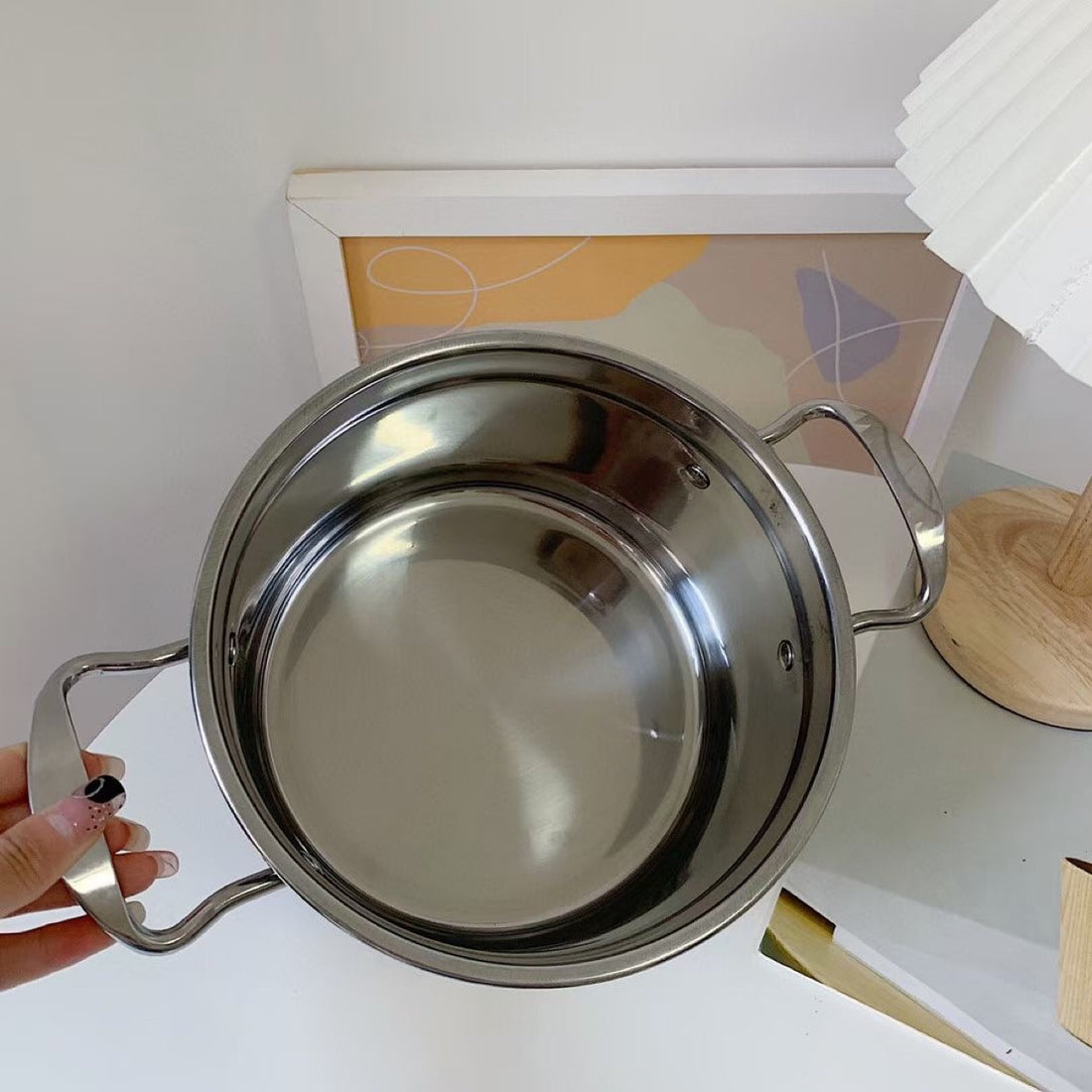 Double Stainless Steel Stock Pot Steamer