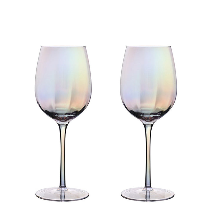 Colorful Champagne Wine Glass
