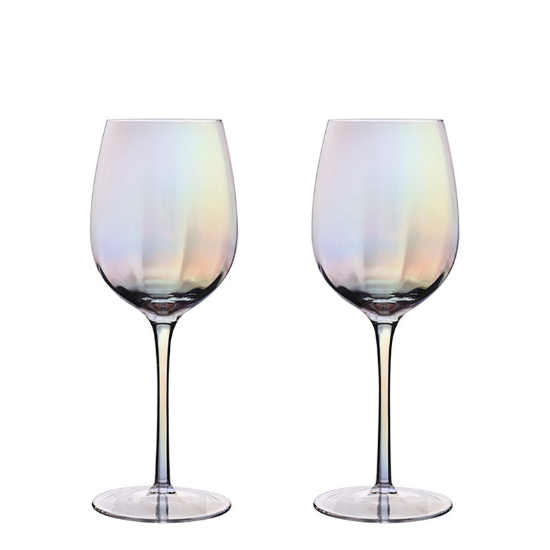 Colorful Champagne Wine Glass