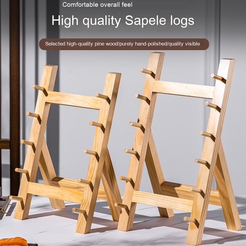 Kitchen Solid Wood Knife Holder