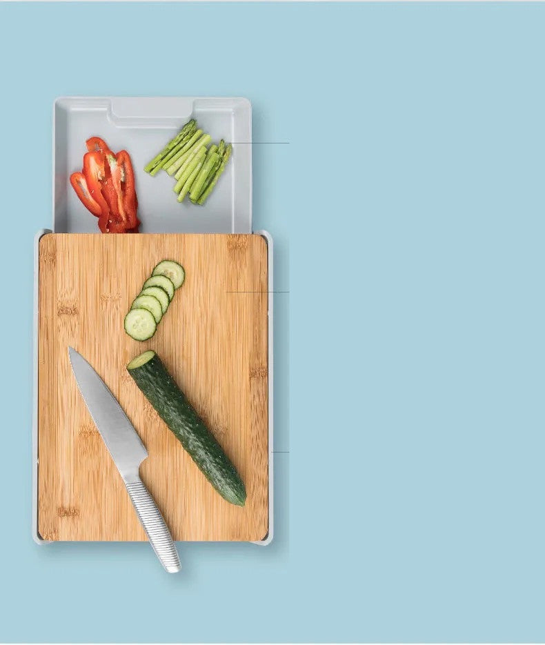 Big bamboo cutting board