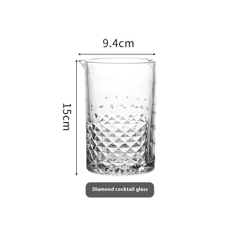 Crystal Cocktail Glass Blending Cup