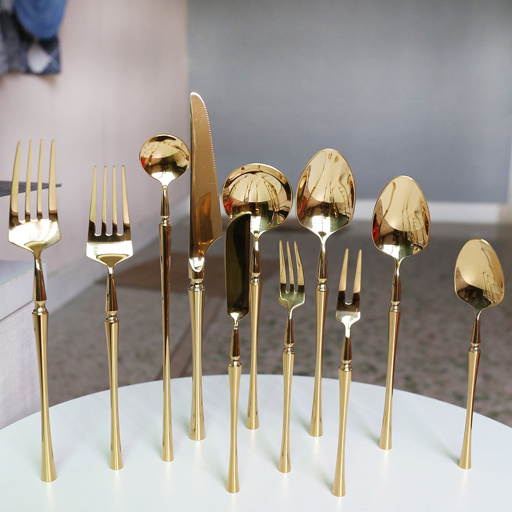 Fork Spoon Steak Cutlery Four Piece Set