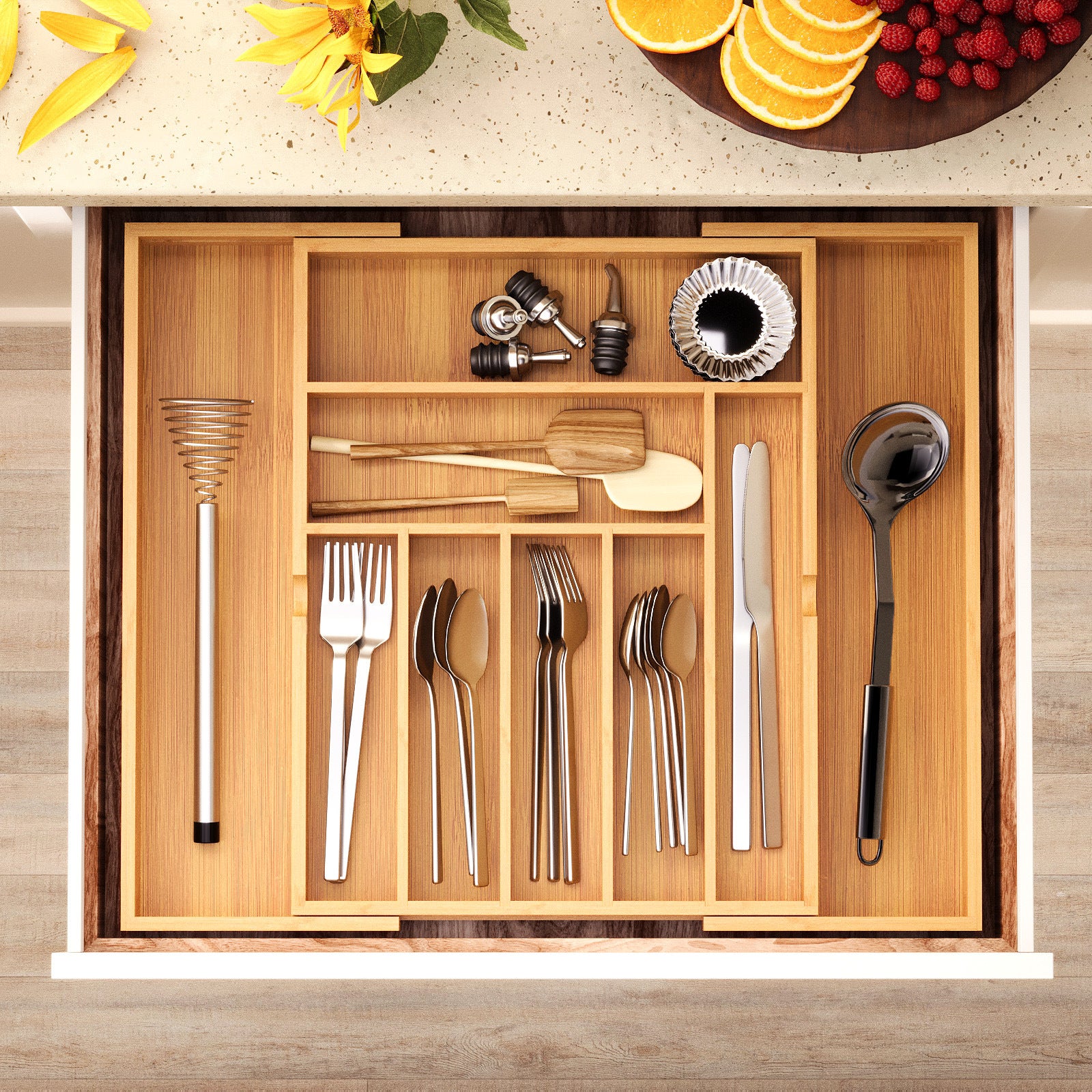 Kitchen Utensils Pull-out Tool Organizer
