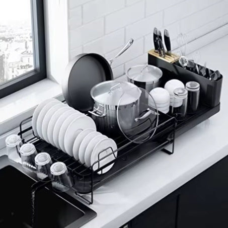 Retractable Cutlery Knife And Fork Cup Drain Rack