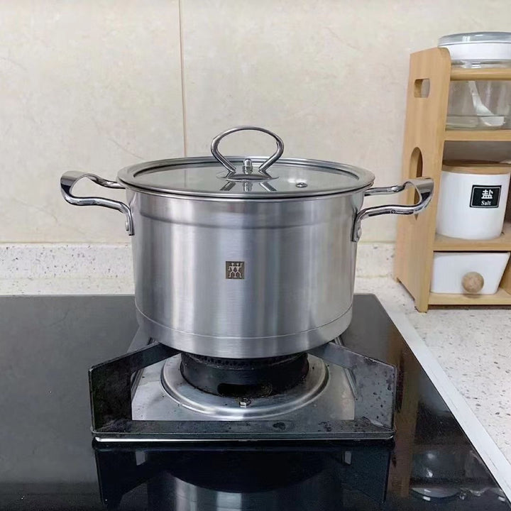 Double Stainless Steel Stock Pot Steamer