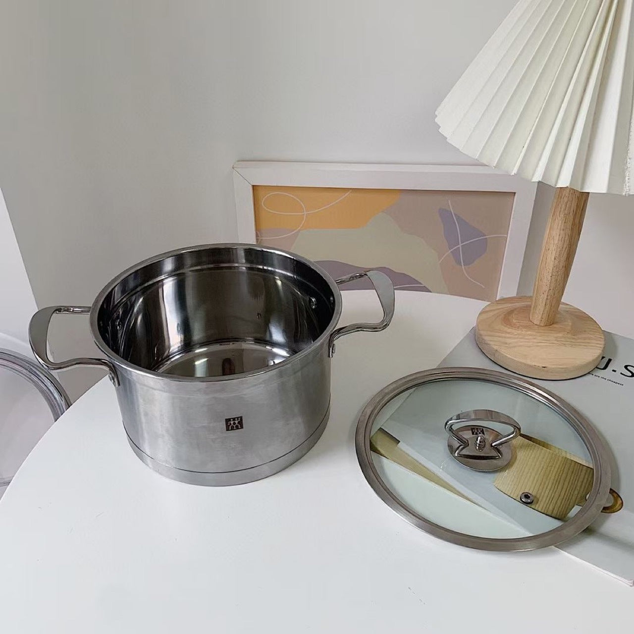 Double Stainless Steel Stock Pot Steamer